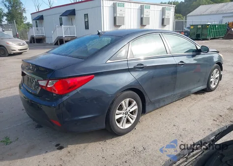 2014 Hyundai Sonata Gls from USA, damaged, VIN 5NPEB4AC2EH838508